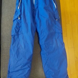 Vibrant Blue Men's Cargo Pants
